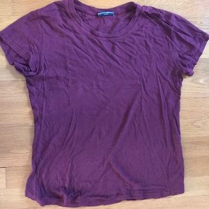 Burgundy t shirt